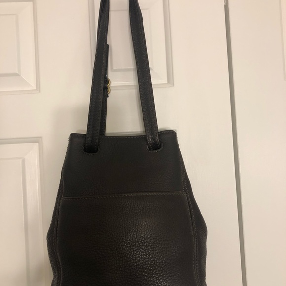 Coach Sonoma Pebbled Leather bag in Chocolate Brown. Vintage 4923 - Picture 3 of 8